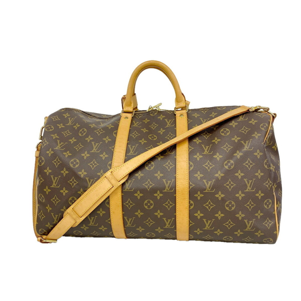 Louis Vuitton Bags - Boston Monogram Keepall Bandoulière 50 M41416 Brown Men'...